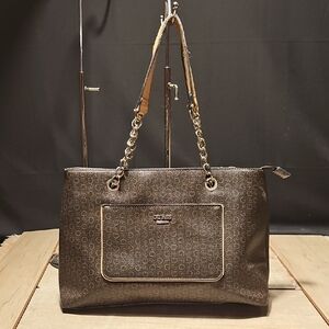 Guess Dark Brown Shoulder Bag